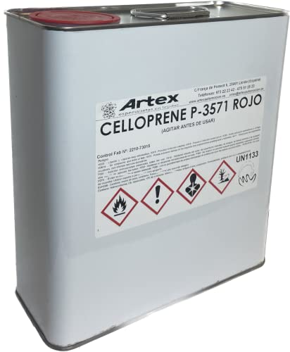 Cola de contacto para aplicar con Pistola de cola / Brocha, Super Adhesivo y Extra Fuerte para tapicería y TECHO COCHE.Arweave Textil
