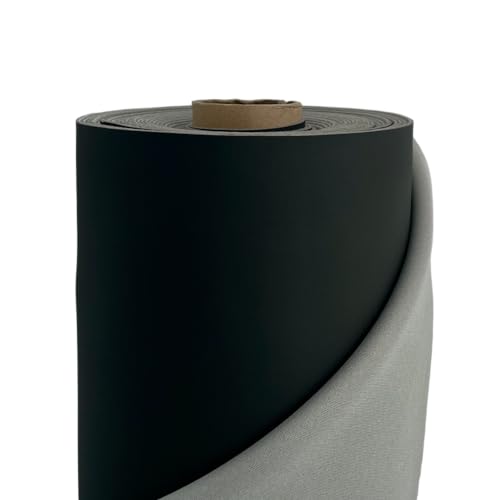 Polipiel negra acolchada con espumaArweave Textil