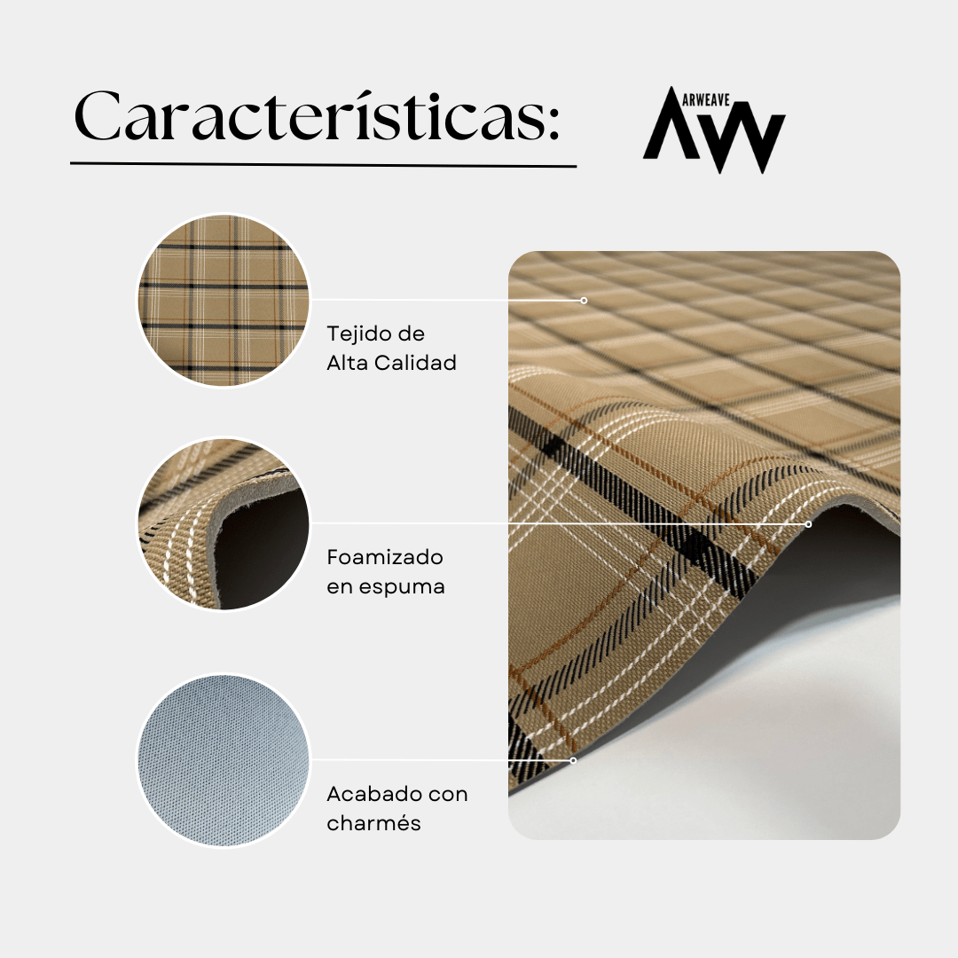 Tejido Golf GTITela TechoArweave Textil