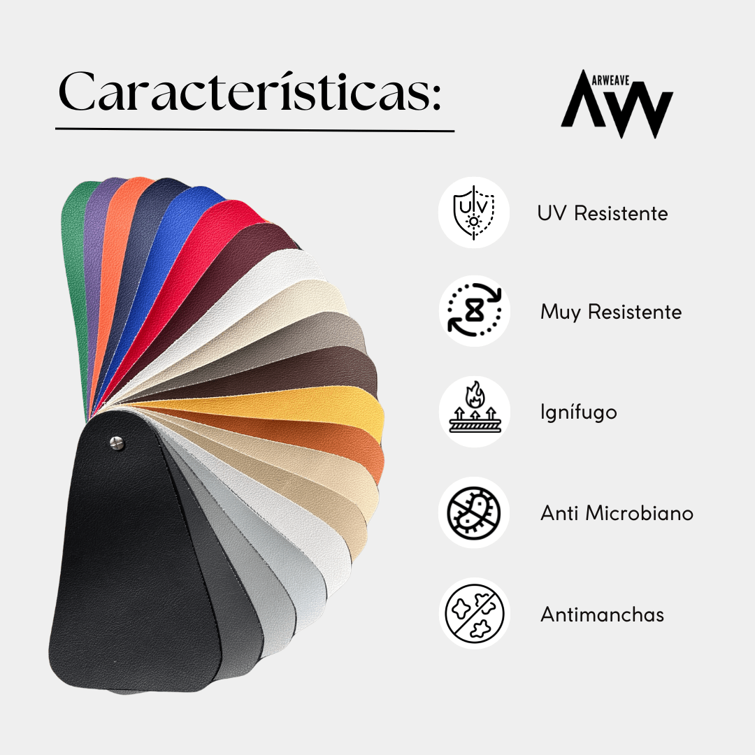 Polipiel para Tapicería. Cuero de Imitación - LederluxArweave Textil